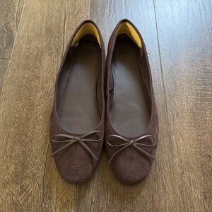 GAP suede ballet flats